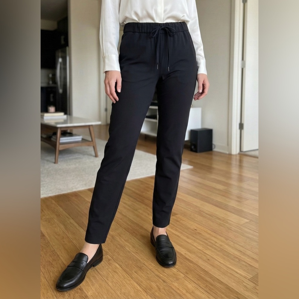 Lululemon On The Fly Pant 7/8 - Black - Size 6